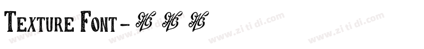 Texture Font字体转换